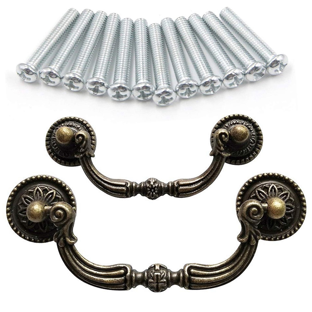 Furniture Hardware Knobs - Vintage European Style Hardware Dresser Wood