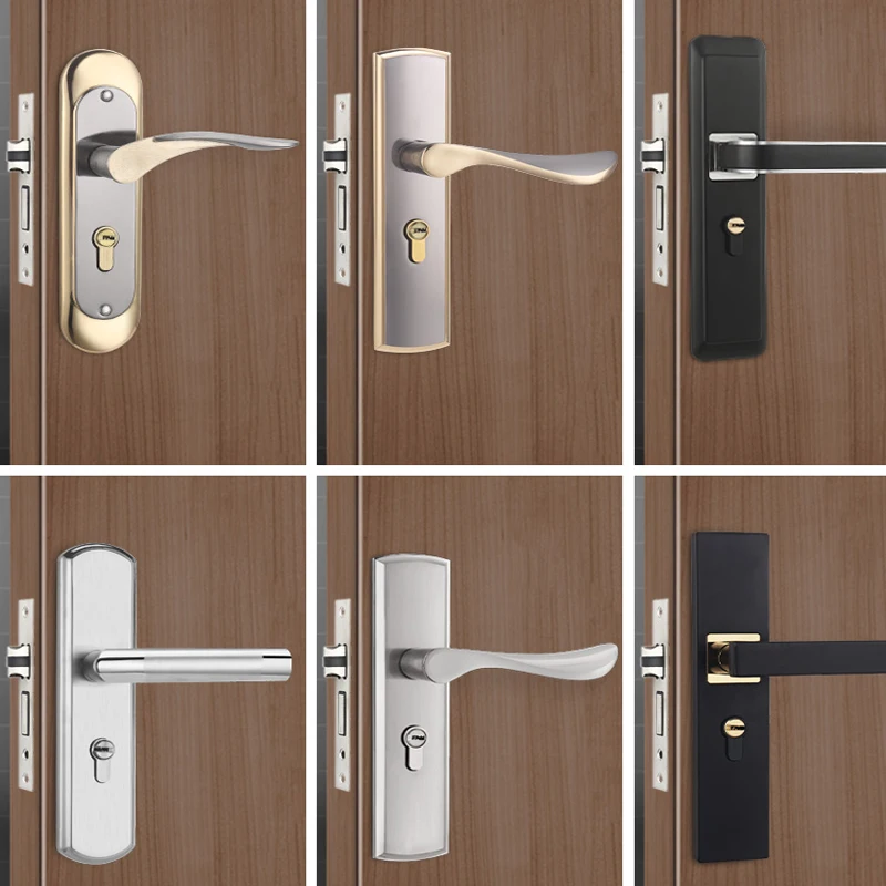 Bedroom Wooden Door Lock Set H – обзор и цена Furniture Hardware Tools