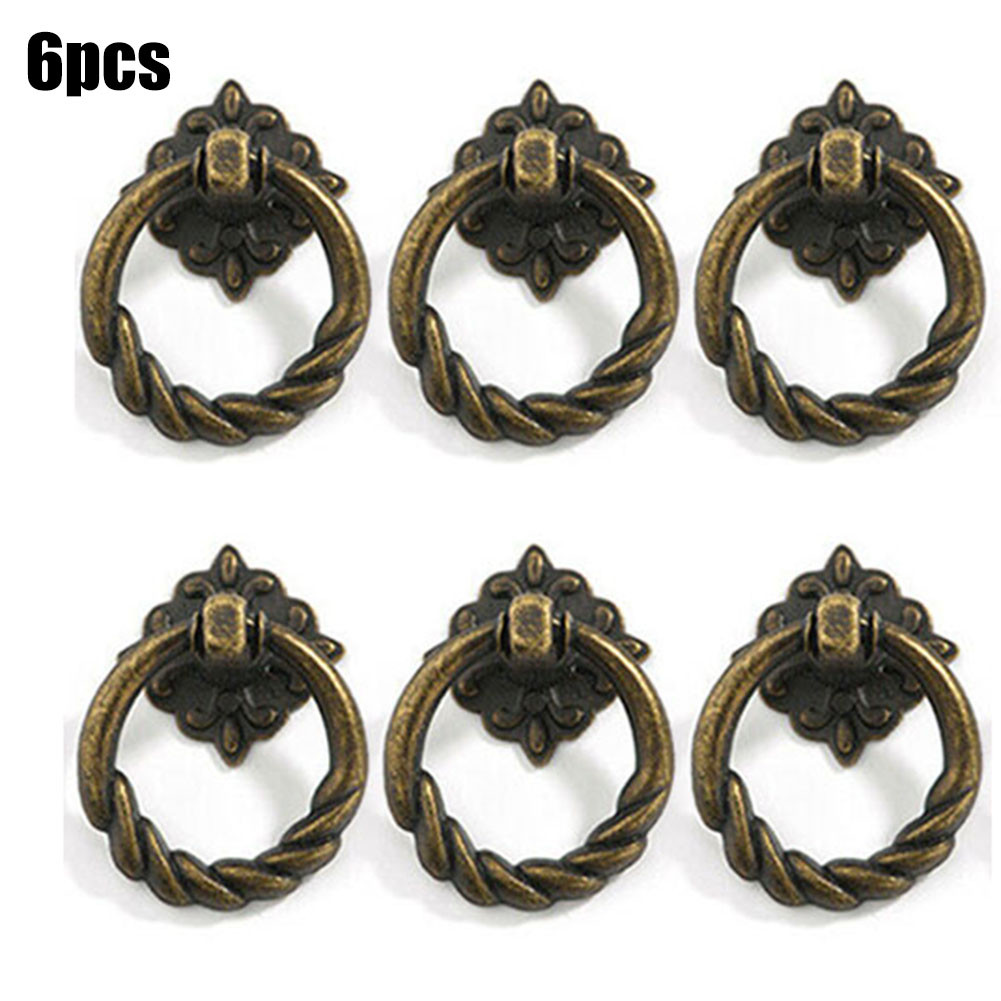 6PC Cabinet Knobs Retro Vintag – обзор и цена Vintage Furniture Hardware Pulls