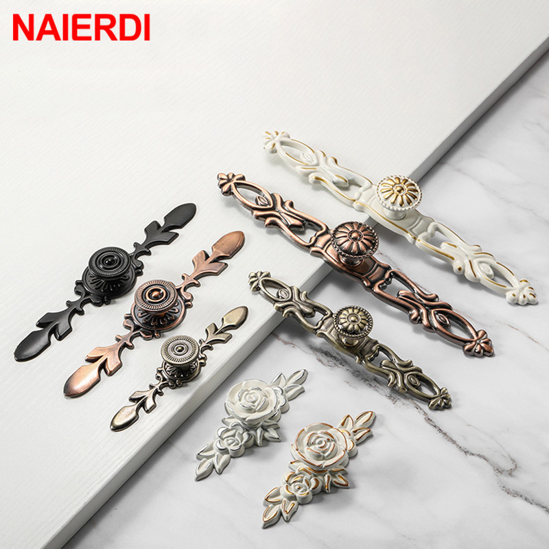 NAIERDI Bronze Door Handles Ca – обзор и цена Vintage Furniture Hardware Pulls