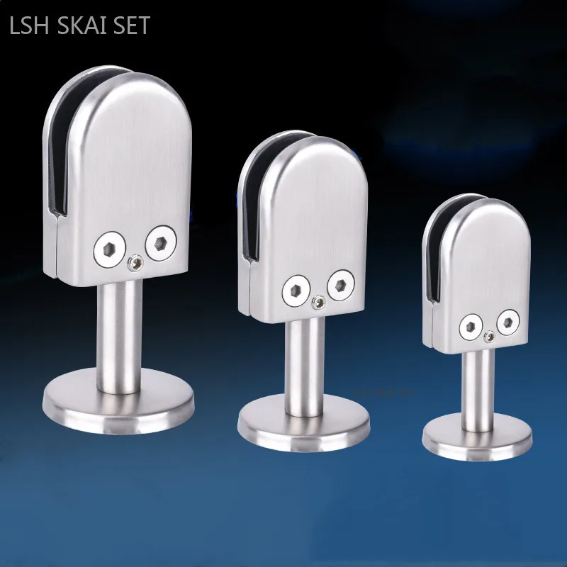 1pc Stainless Steel Glass Clam – обзор и цена Furniture And Hardware