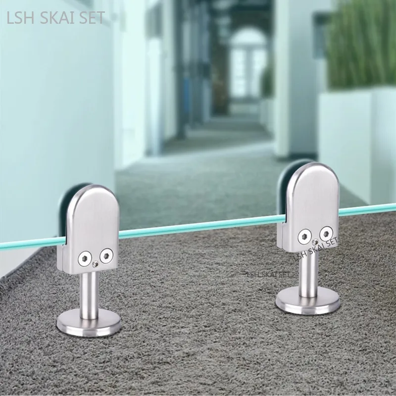 1pc Stainless Steel Glass Clam – обзор и цена Furniture And Hardware