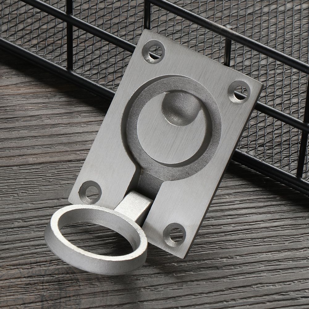 Stainless Steel Flush Pull Rin – обзор и цена Furniture Hardware Knobs