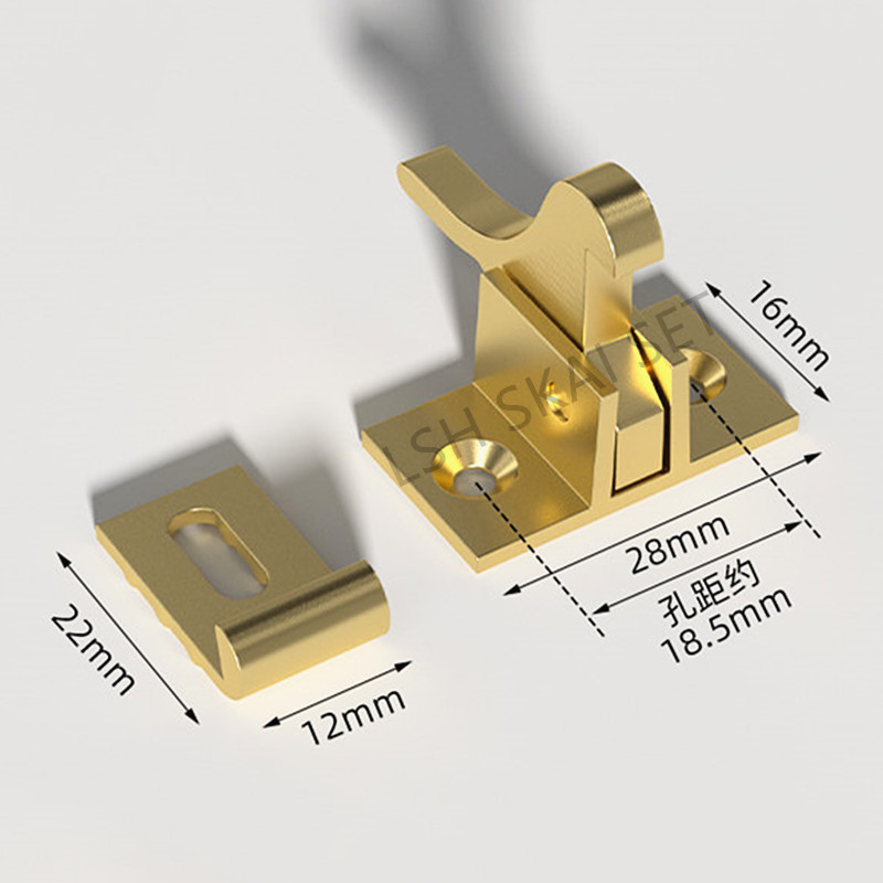 2Pc High-end Brass Fasteners I – обзор и цена Furniture Hardware Lock