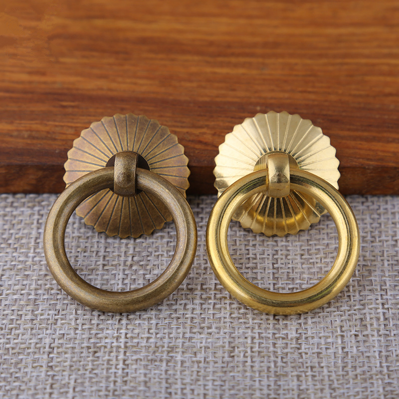 Vintage Brass Cabinet Ring Kno – обзор и цена Furniture Hardware Tools