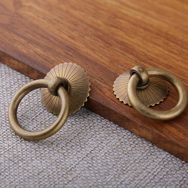 Vintage Brass Cabinet Ring Kno – обзор и цена Furniture Hardware Tools