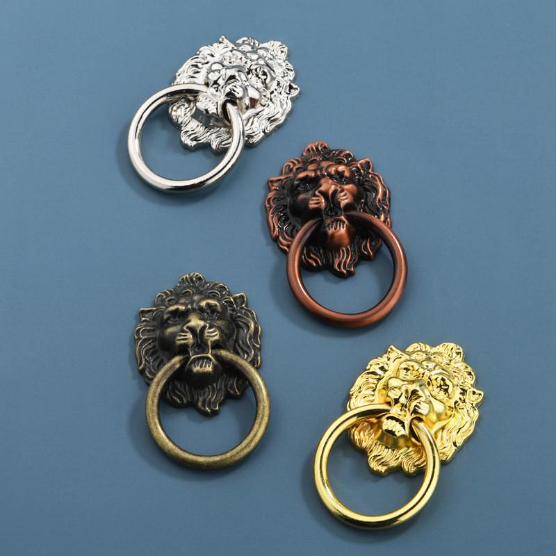 4-1PC Lion Head Knob Antique B – обзор и цена Vintage Furniture Hardware Pulls
