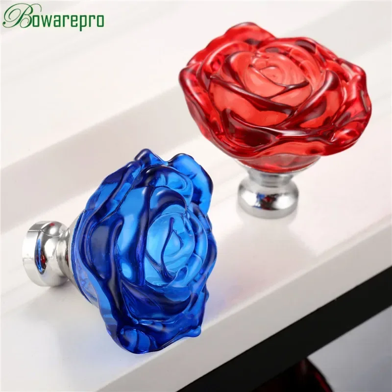bowarepro 50MM Crystal Rose Gl – обзор и цена Furniture Hardware Knobs