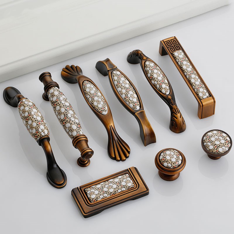 KK&FING Matte Coffee Zinc Allo – обзор и цена Vintage Furniture Hardware Pulls