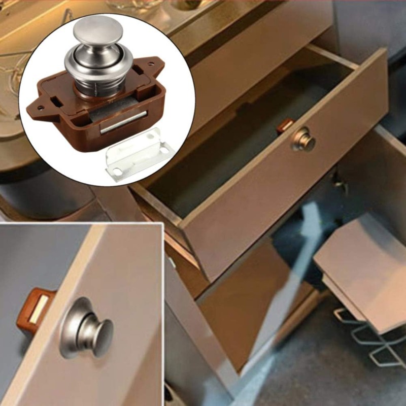 Camper Car Push Lock 20mm RV C – обзор и цена Furniture Hardware Lock