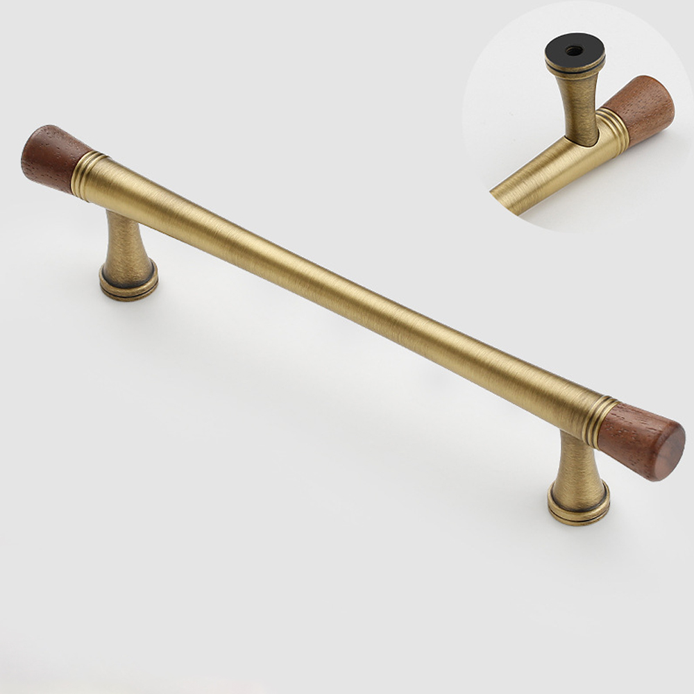 Vintage Walnut Brass Handle Ro – обзор и цена Vintage Furniture Hardware Pulls