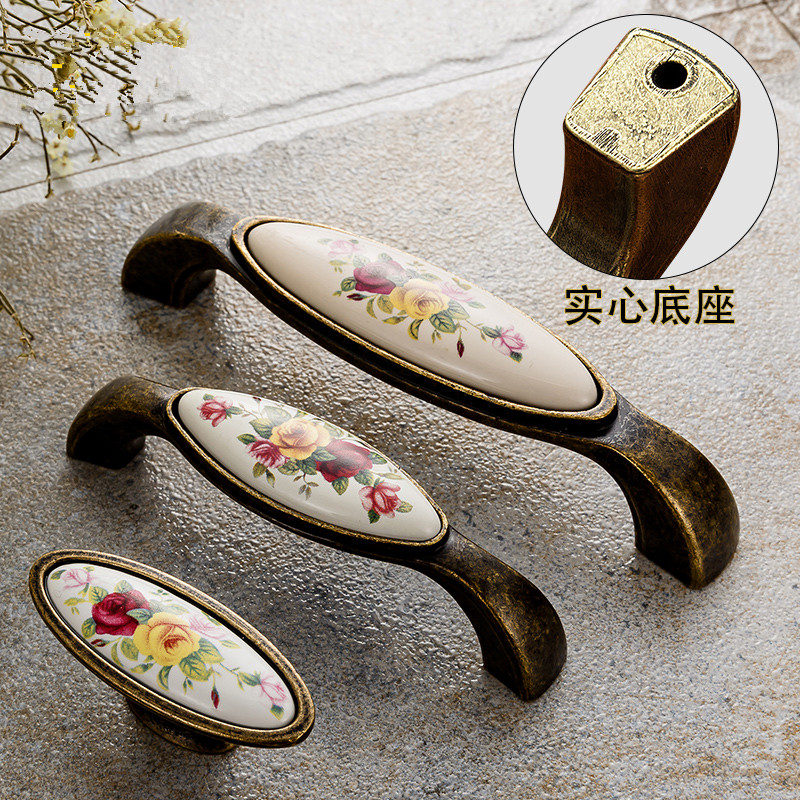 Vintage Ceramic Handle  Cabine – обзор и цена Vintage Furniture Hardware Pulls