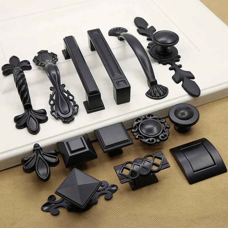 American Style Piano Black Har – обзор и цена Furniture Hardware Knobs