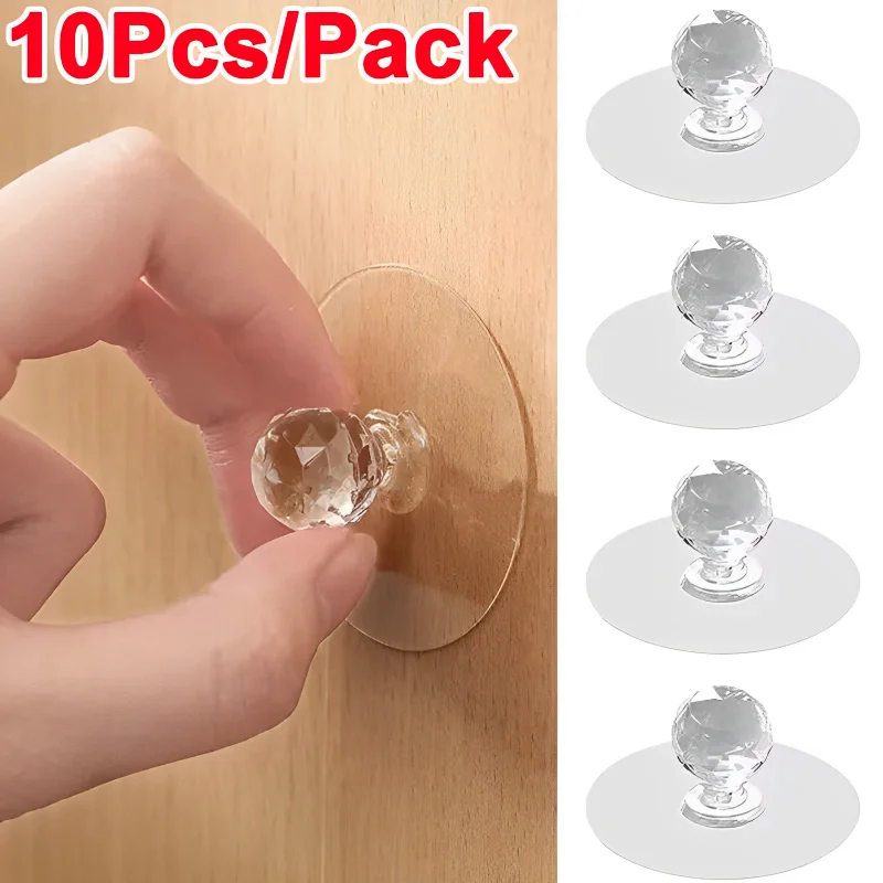2/10Pcs Punch-free Drawer Knob – обзор и цена Furniture Hardware Tools