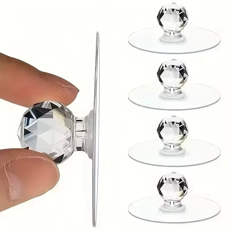20pcs Transparent Crystal Door – обзор и цена Furniture Hardware Knobs