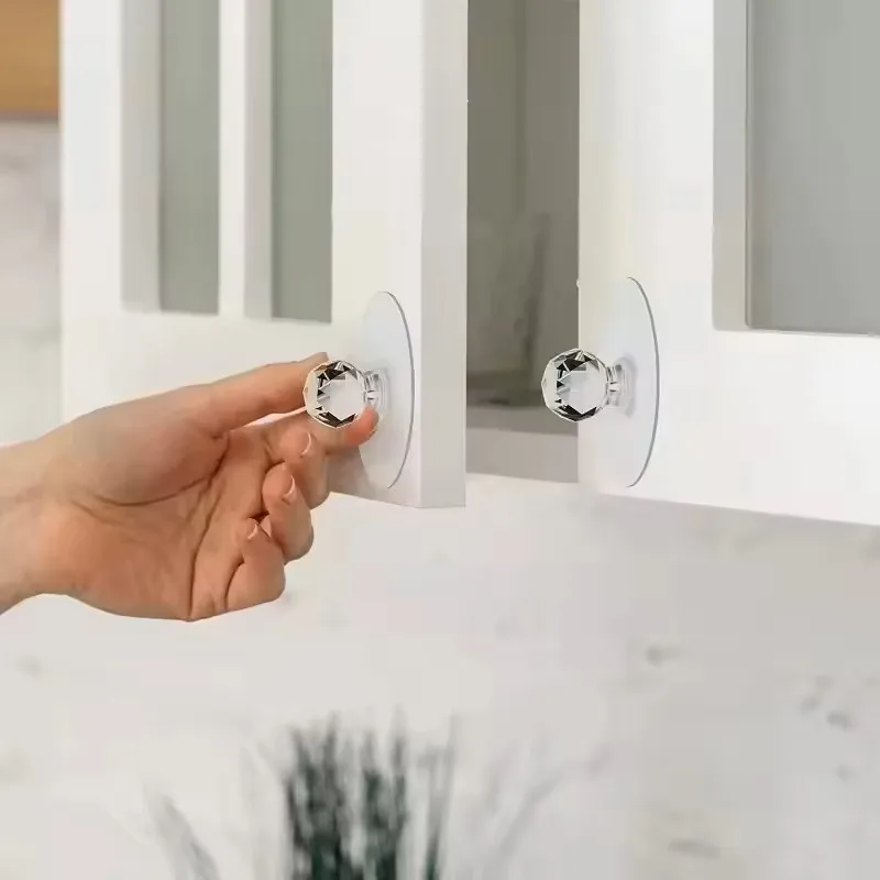 20pcs Transparent Crystal Door – обзор и цена Furniture Hardware Knobs