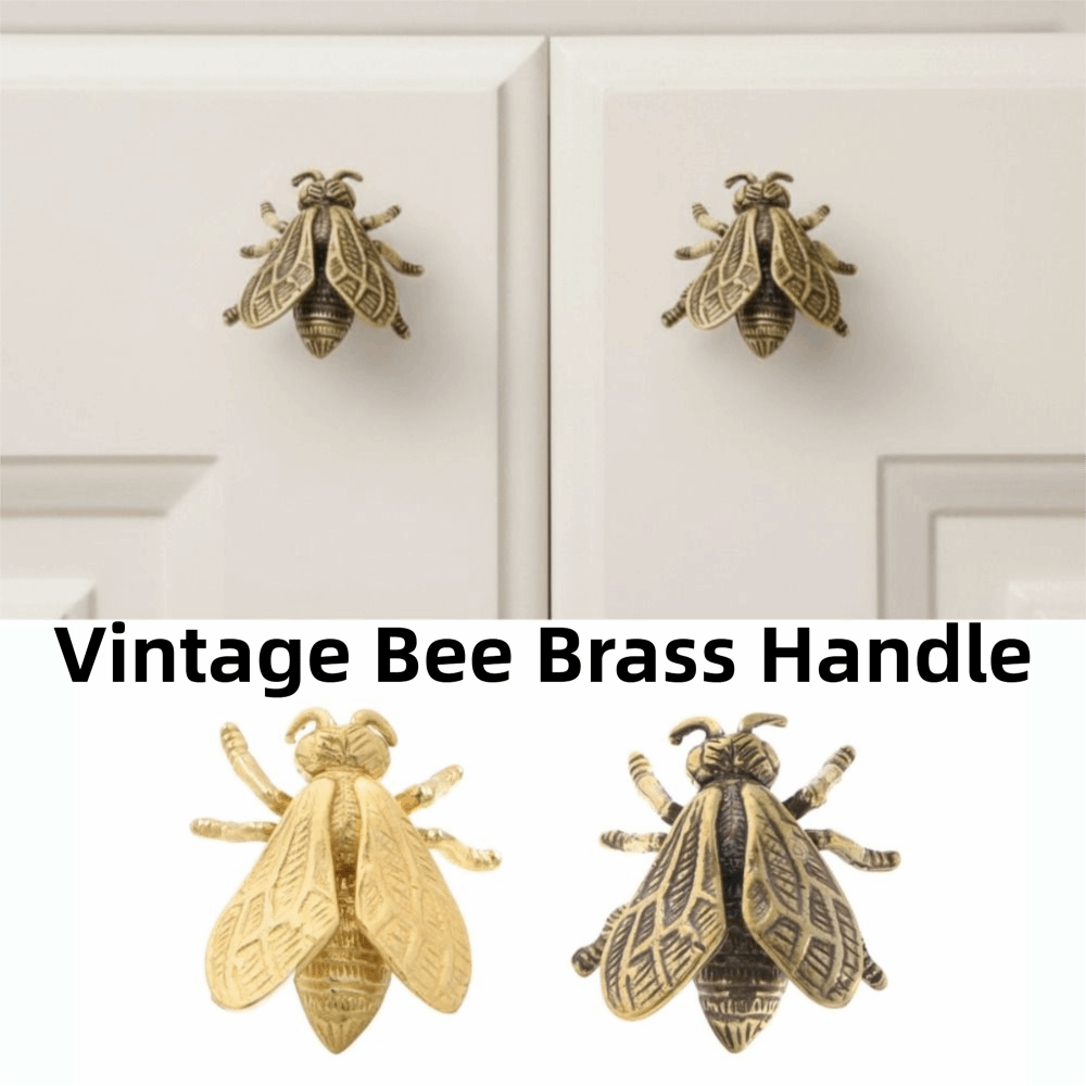 Retro Bee Brass Handle Furnitu – обзор и цена Vintage Furniture Hardware Pulls