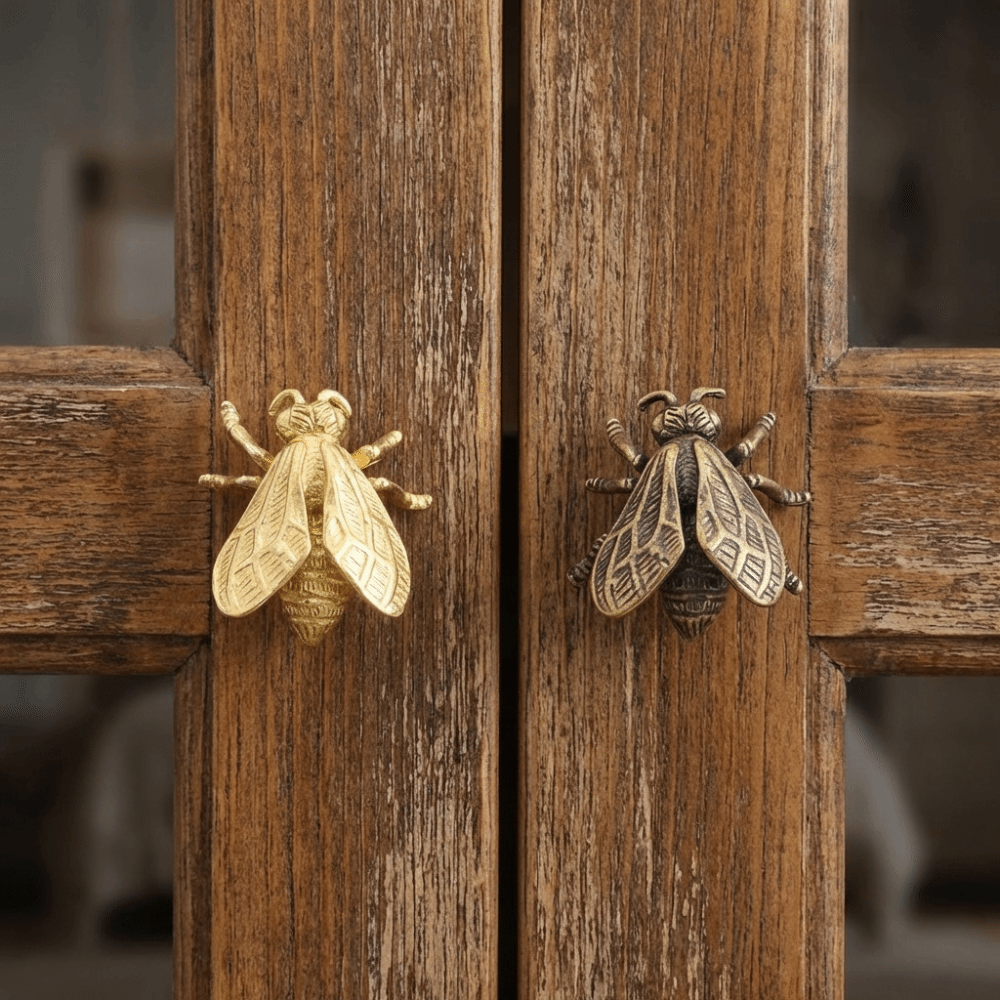 Retro Bee Brass Handle Furnitu – обзор и цена Vintage Furniture Hardware Pulls