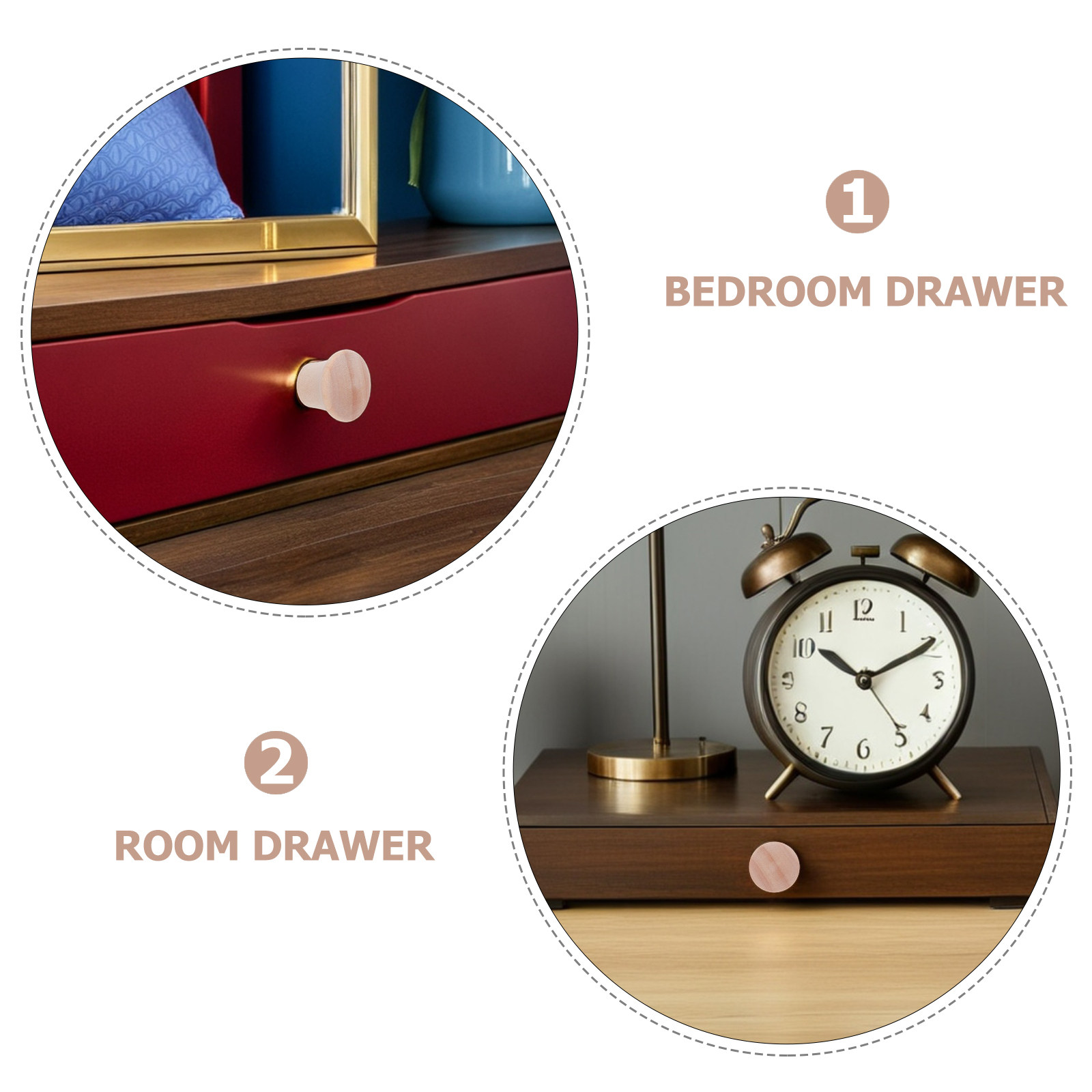 20Pcs Solid Wood Cabinet Knobs – обзор и цена Furniture Hardware Knobs